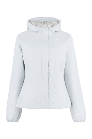 Lily hooded puffer jacket-0